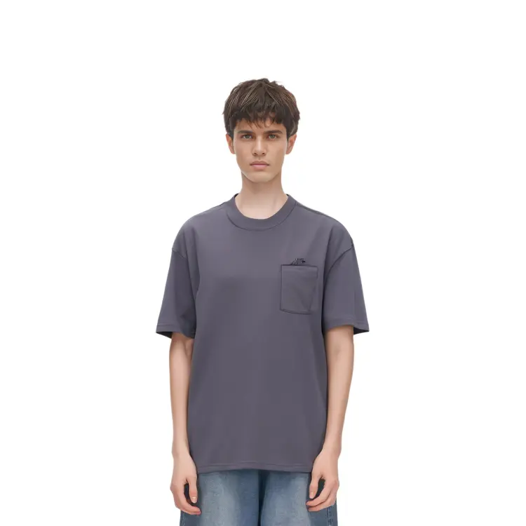 Футболка серии Sportswear Essentials для мужчин, темно-серый, меланжевый Nike, темно-серый — фото 4