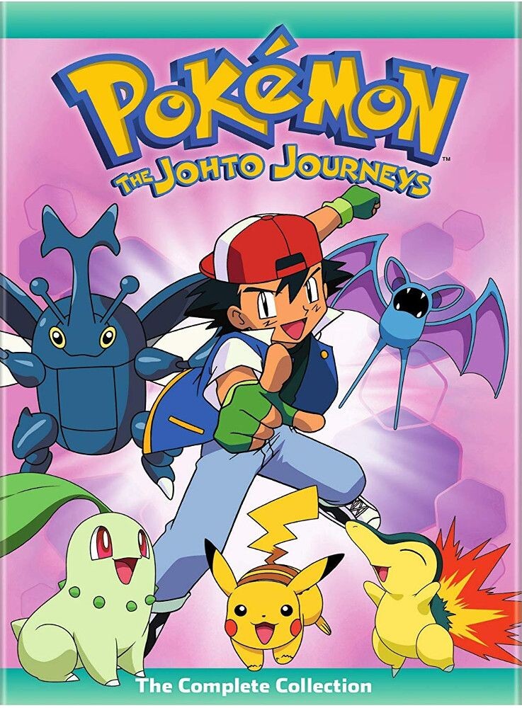 

Диск DVD Pokemon: The Johto Journeys -
