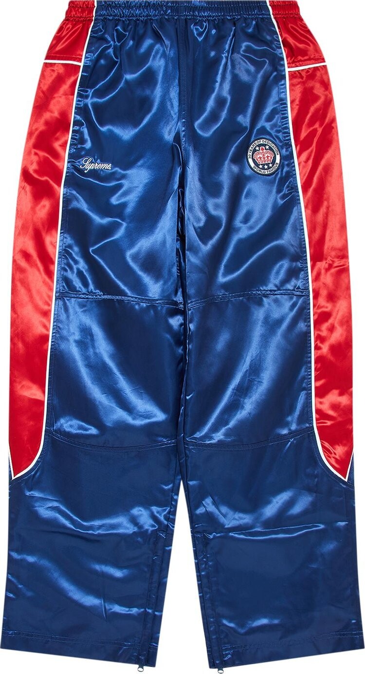 

Спортивные брюки Supreme Satin 'Navy', синий
