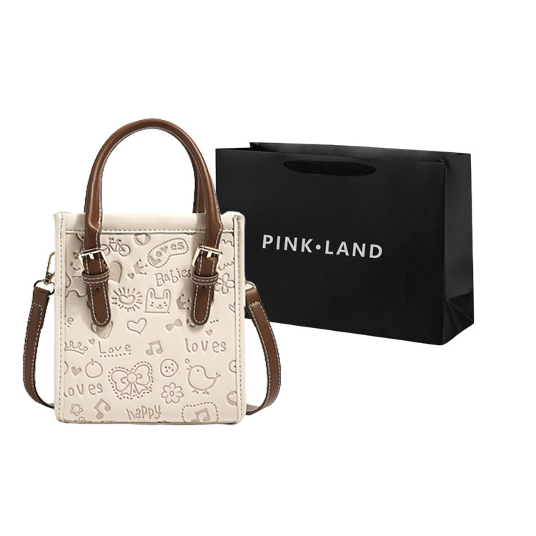 

PINK·LAND Сумка для нот, Ecru