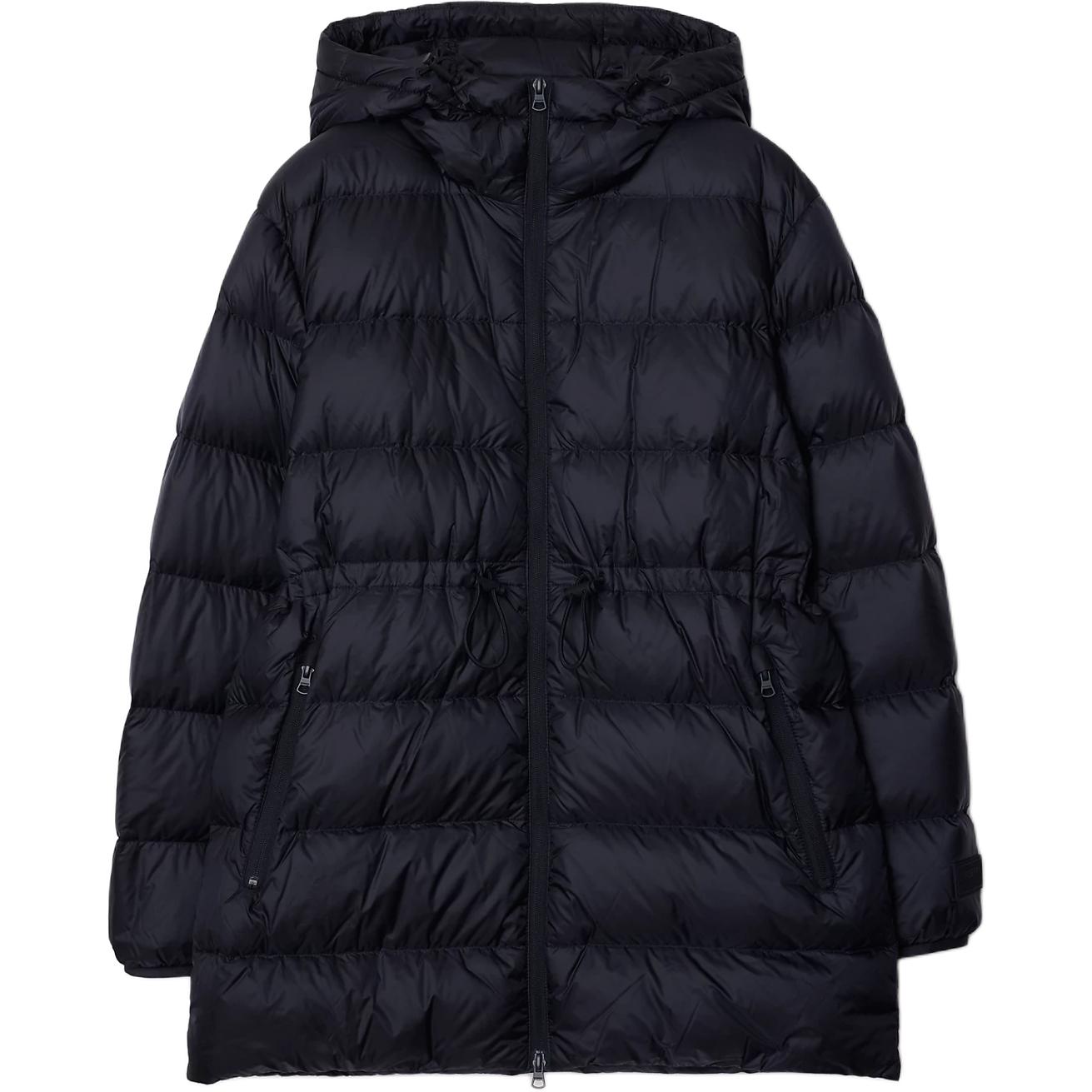 

Burberry Женская куртка пуховик индиго фиолетовый, Indigo Purple
