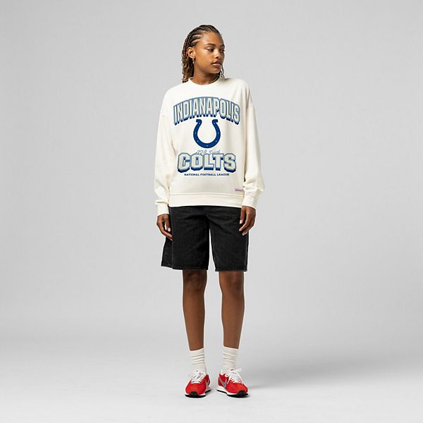 

Женский кремовый свитшот indianapolis colts tonal arch Mitchell & Ness, Бежевый, Женский кремовый свитшот indianapolis colts tonal arch Mitchell & Ness