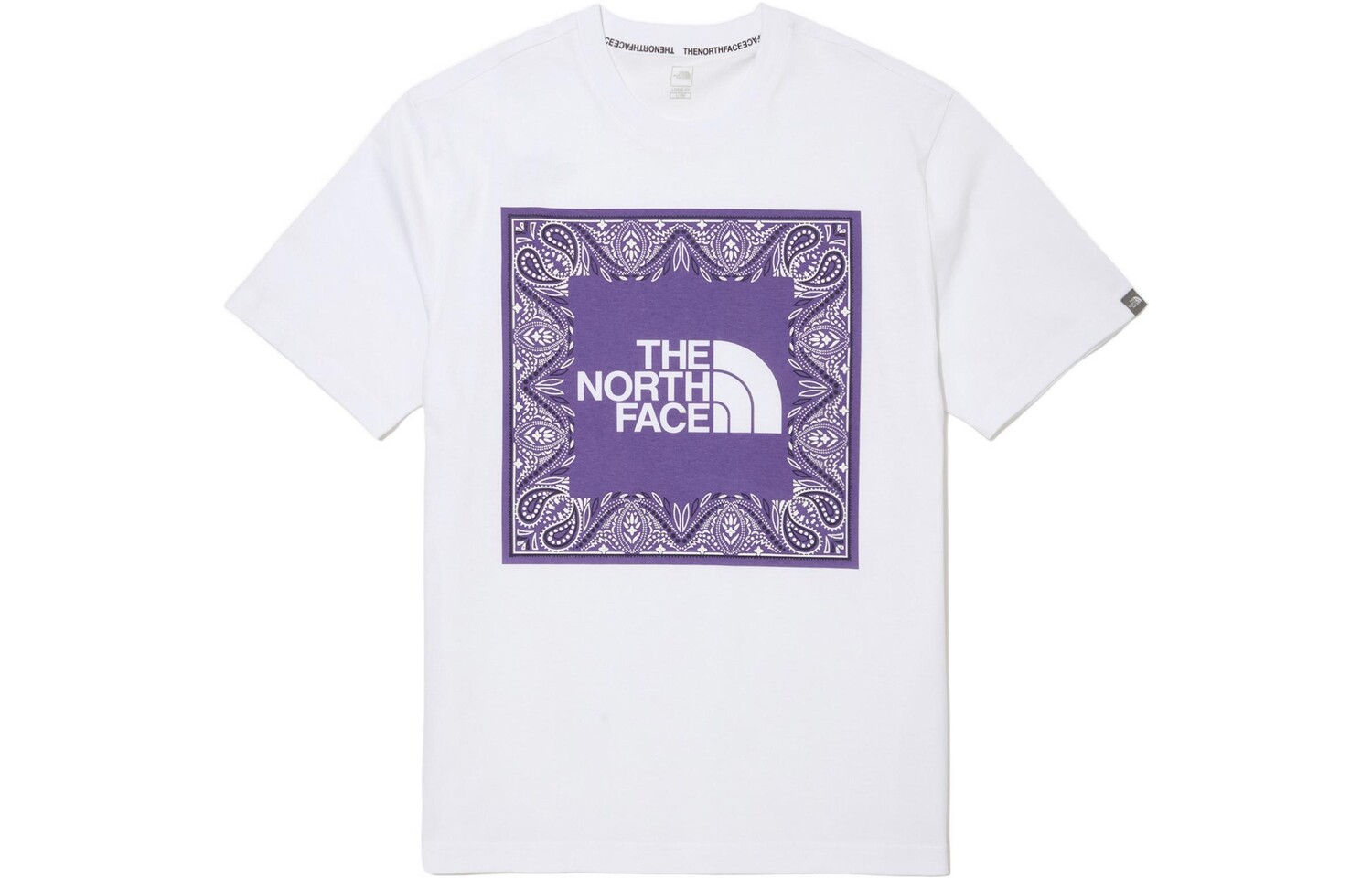 

Футболка унисекс белая The North Face, белый
