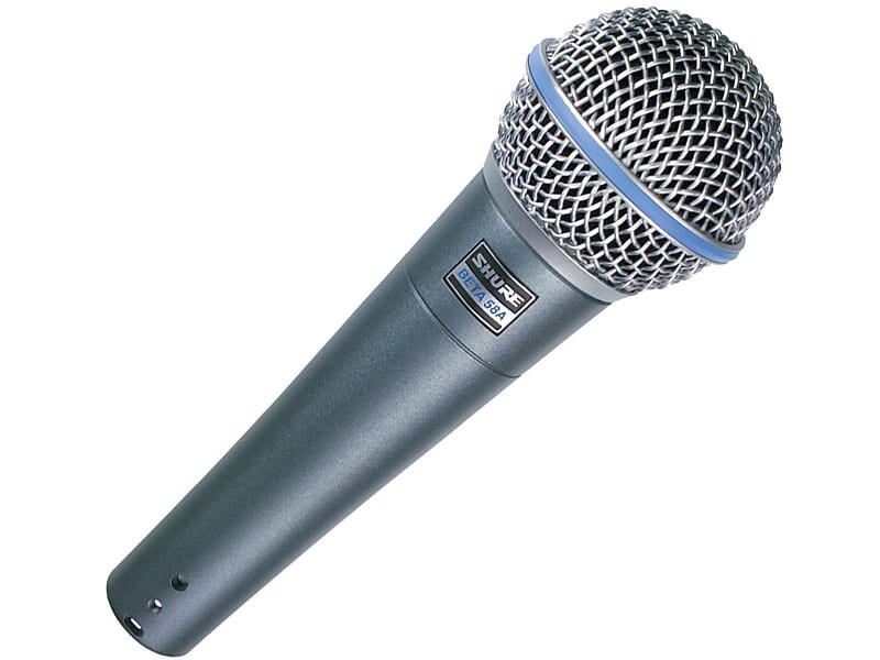 

Динамический микрофон Shure BETA 58A Handheld Supercardioid Dynamic Microphone
