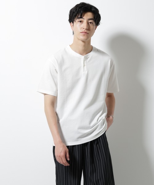 

Футболка-поло с коротким рукавом NANO universe, белый