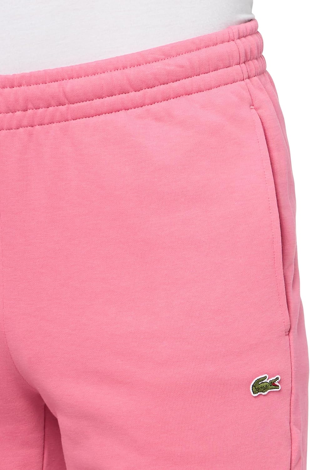 Lacoste мужские базовые зауженные спортивные штаны, Reseda Pink — фото 3