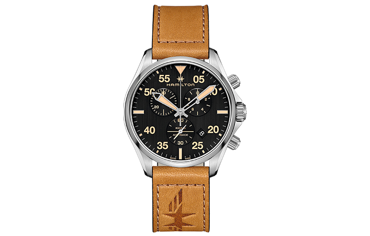 

Hamilton Часы Men's Watch, Black Dial H76722531