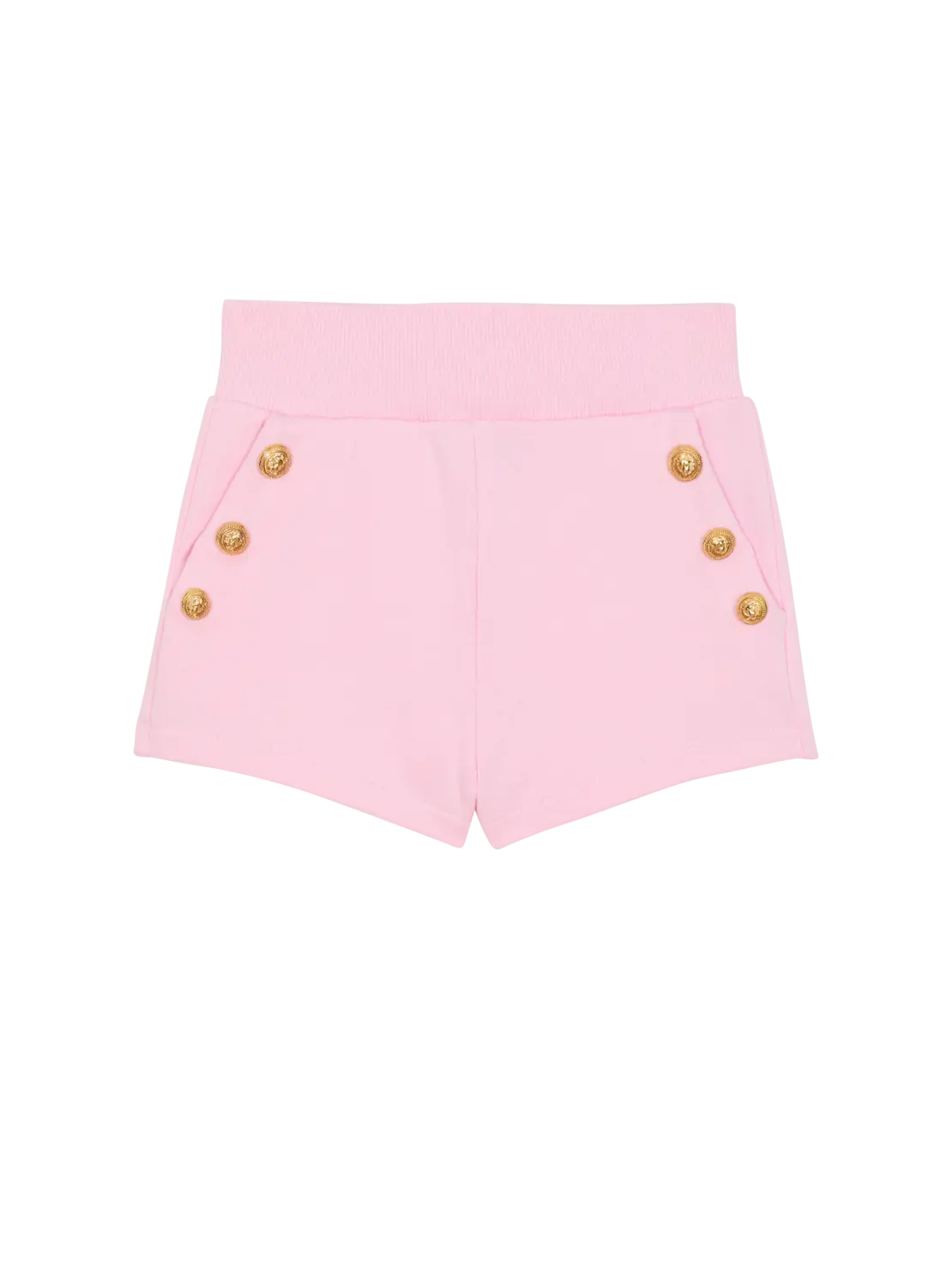 

Шорты с пуговицами Balmain, розовый