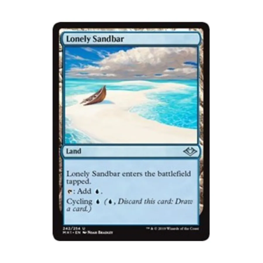 

CCG Одинокая песчаная коса (U), MTG - Modern Horizons