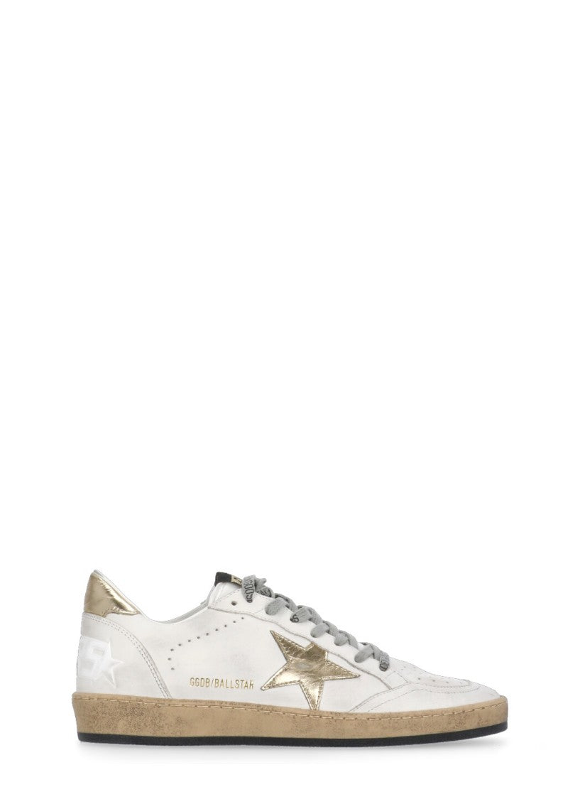 Кроссовки Ball star Golden Goose, белый