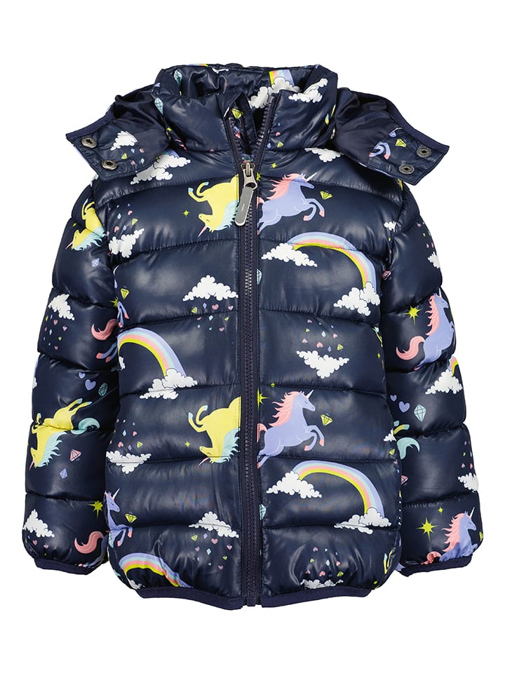 

Blue Seven Стеганая куртка темно-синего цвета