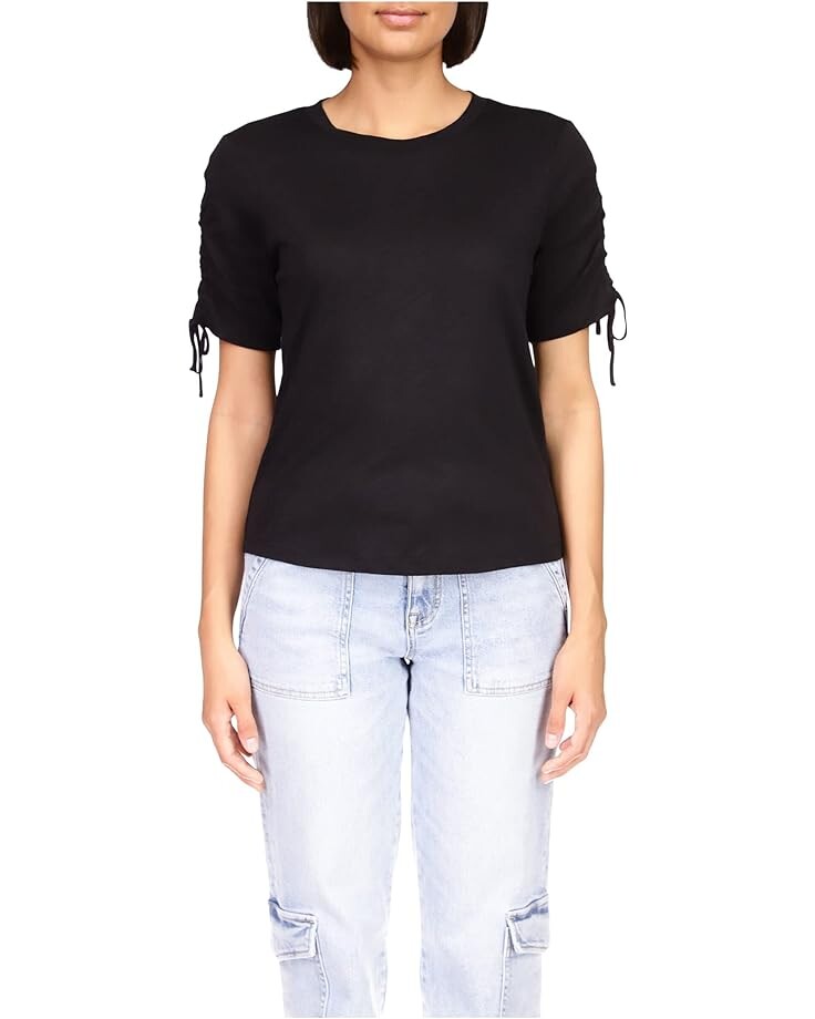 

Футболка Sanctuary Peekaboo Sleeve, черный