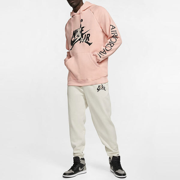 Толстовка Air Jordan Jumpman Classics Bv6010-648 Bv6011-648 Pink, розовый — фото 3