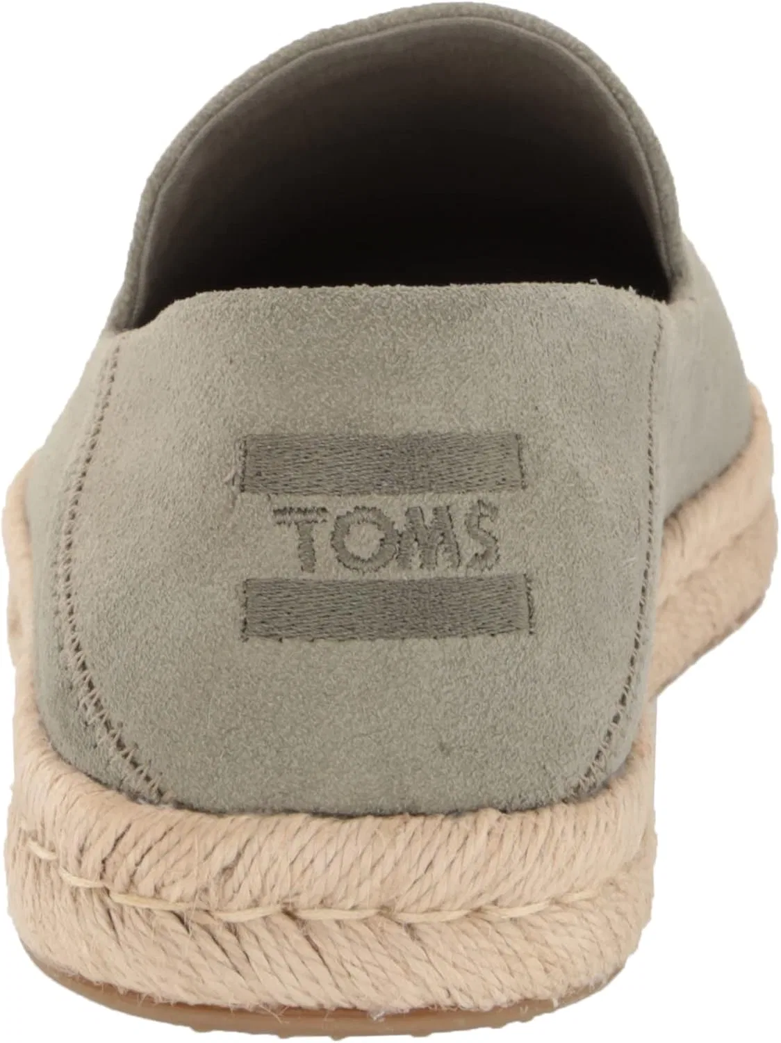 Мужские лоферы Toms Santiago, Vetiver Grey Suede — фото 3