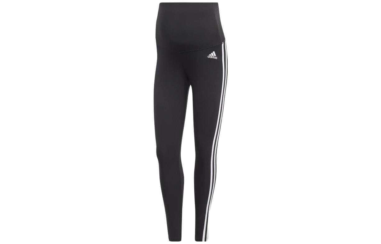 

Трикотажные спортивные штаны женские черные Adidas