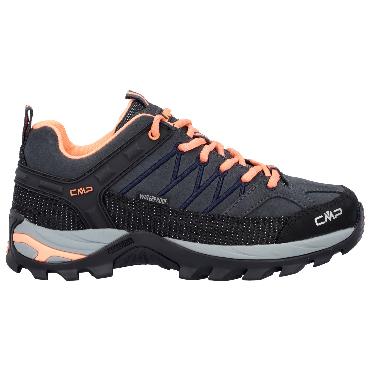

Мультиспортивная обувь Cmp Women's Rigel Low Trekking Shoes Waterproof, цвет Antracite/Sunrise