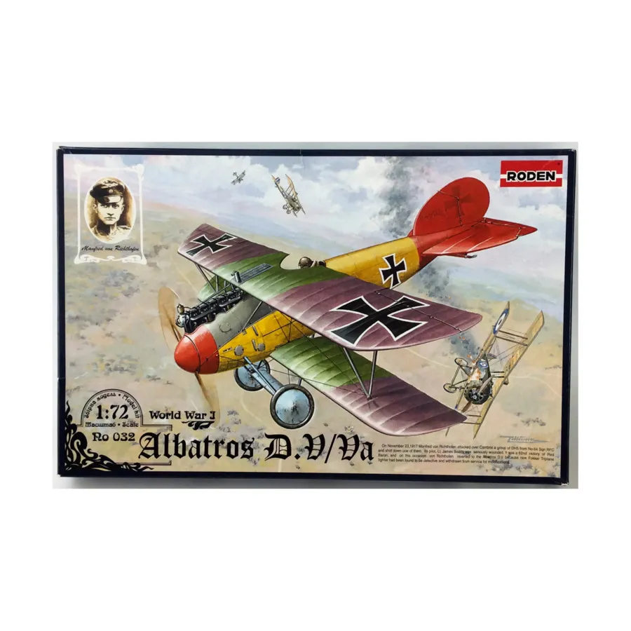 

Альбатрос Д.В/Ва, Historical Models (1:72) (Roden Miniatures)