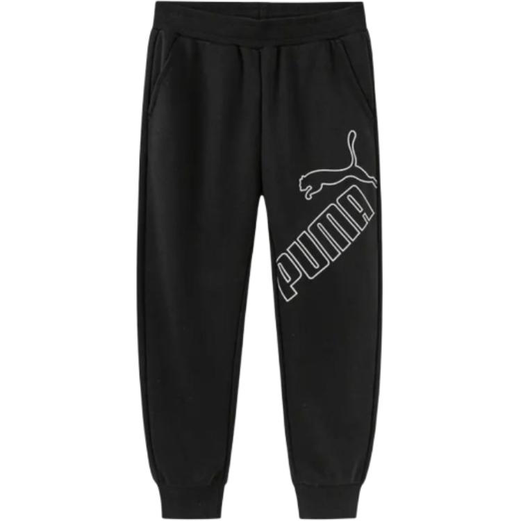 Детские спортивные штаны PUMA, черный