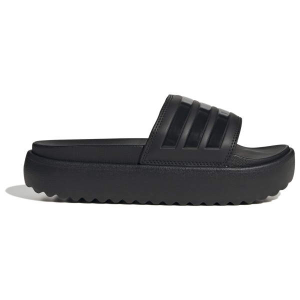 Женские сандалии-шлепанцы Adilette на платформе Adidas, мультиколор