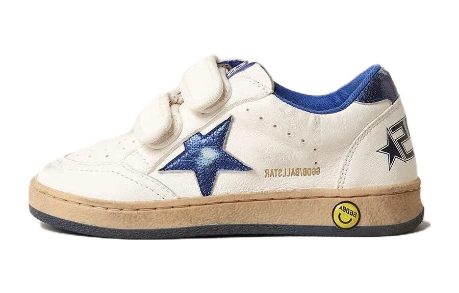 

Ball Star Kids Скейтбординг Обувь Дети Golden Goose, белый/синий