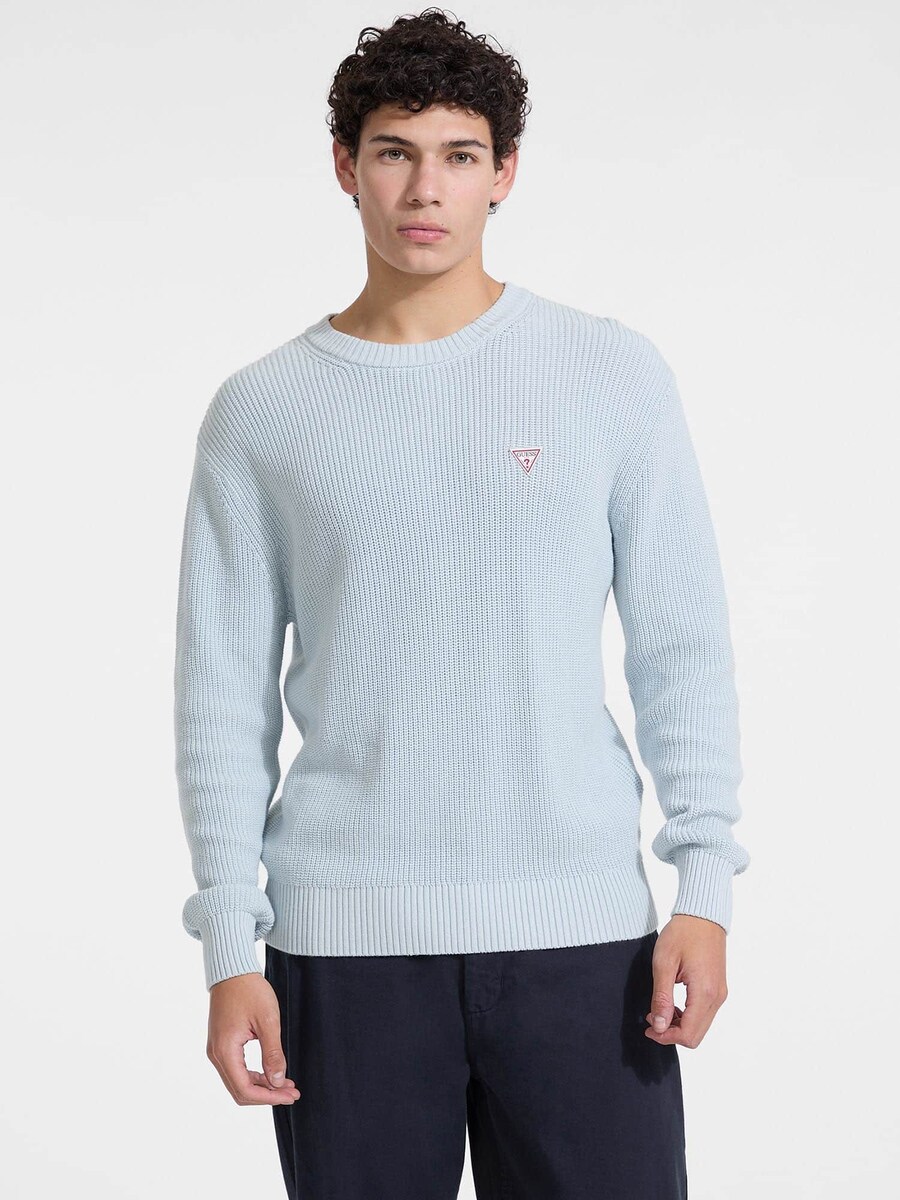 

Свитер GUESS JEANS, светло-синий