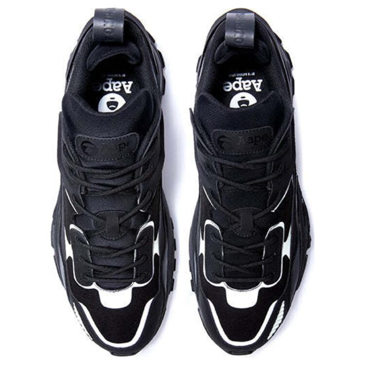 Кроссовки мужские Lifestyle Shoes Men Low-Top Aape, черный — фото 3