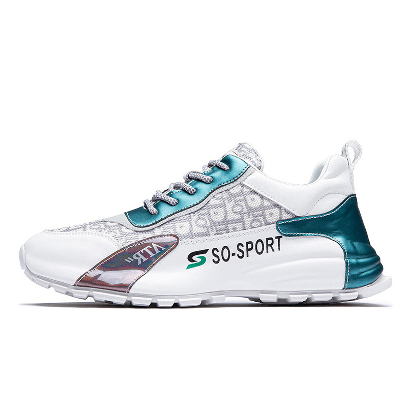 

Кроссовки мужские Lifestyle Shoes Men Low-Top Devanro, белый/синий