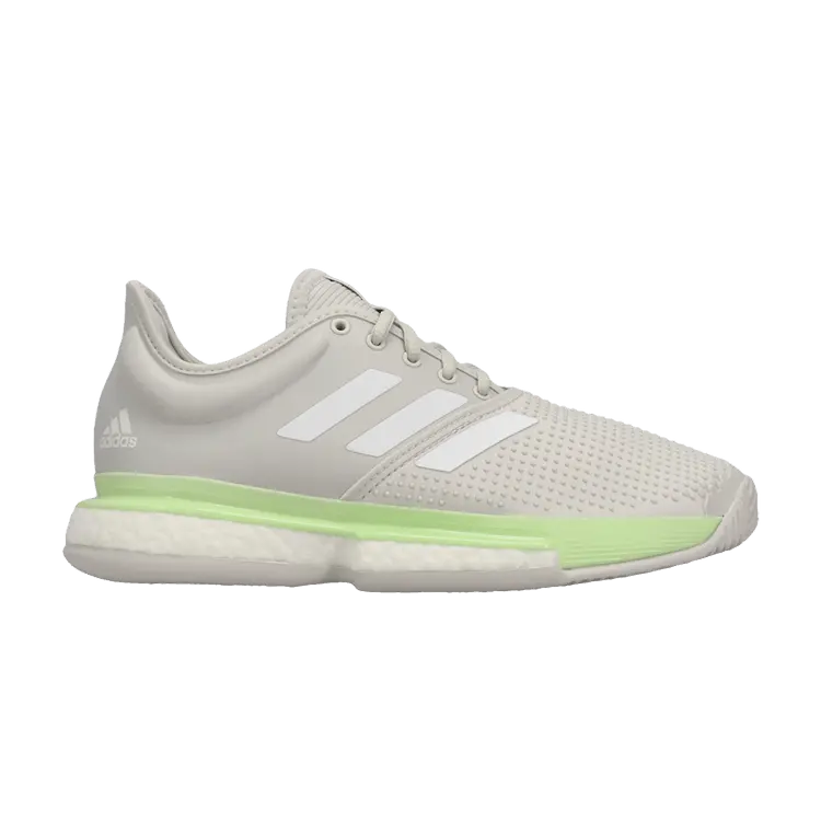 Кроссовки Wmns SoleCourt 'Glow Green', серый