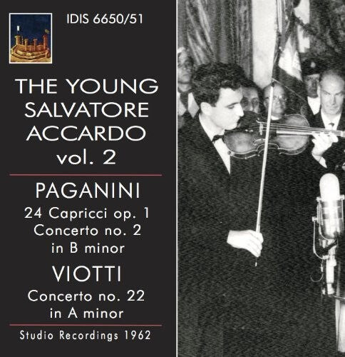 

CD диск Paganini / Accardo / Boncompagni: Young Salvatore Accardo