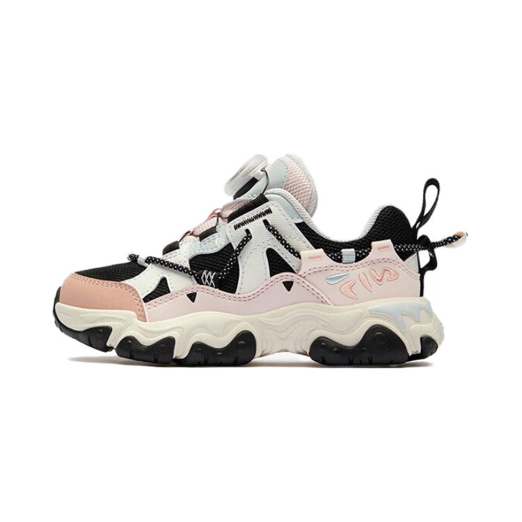 

FILA KIDS Низкие детские кроссовки для бега, однотонные, дымчато-розовые, детские