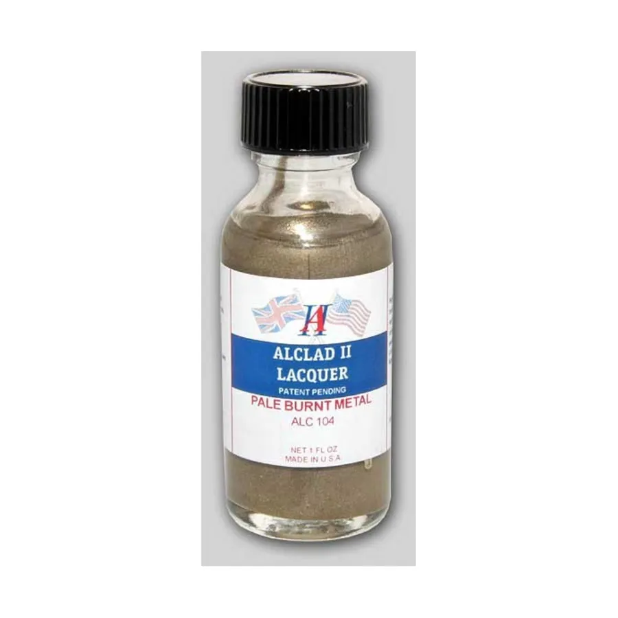 

Бледный жженый металл, Alclad II Lacquers