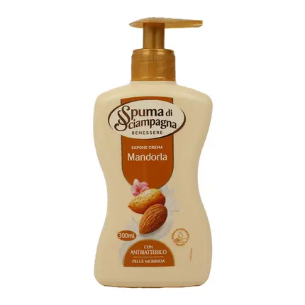 

Крем-мыло Foam Of Champagne Almond Milk With Antibacterial Dispenser 300 Milliliters