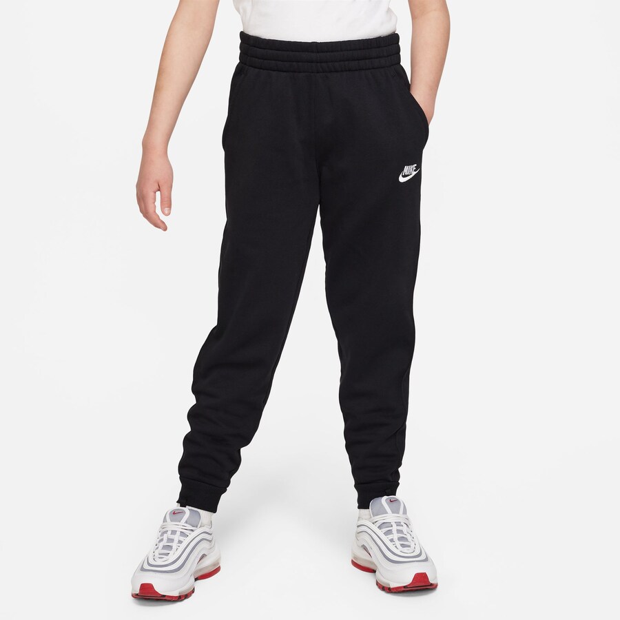 Зауженные брюки Nike Sportswear Club Fleece, черный — фото 2