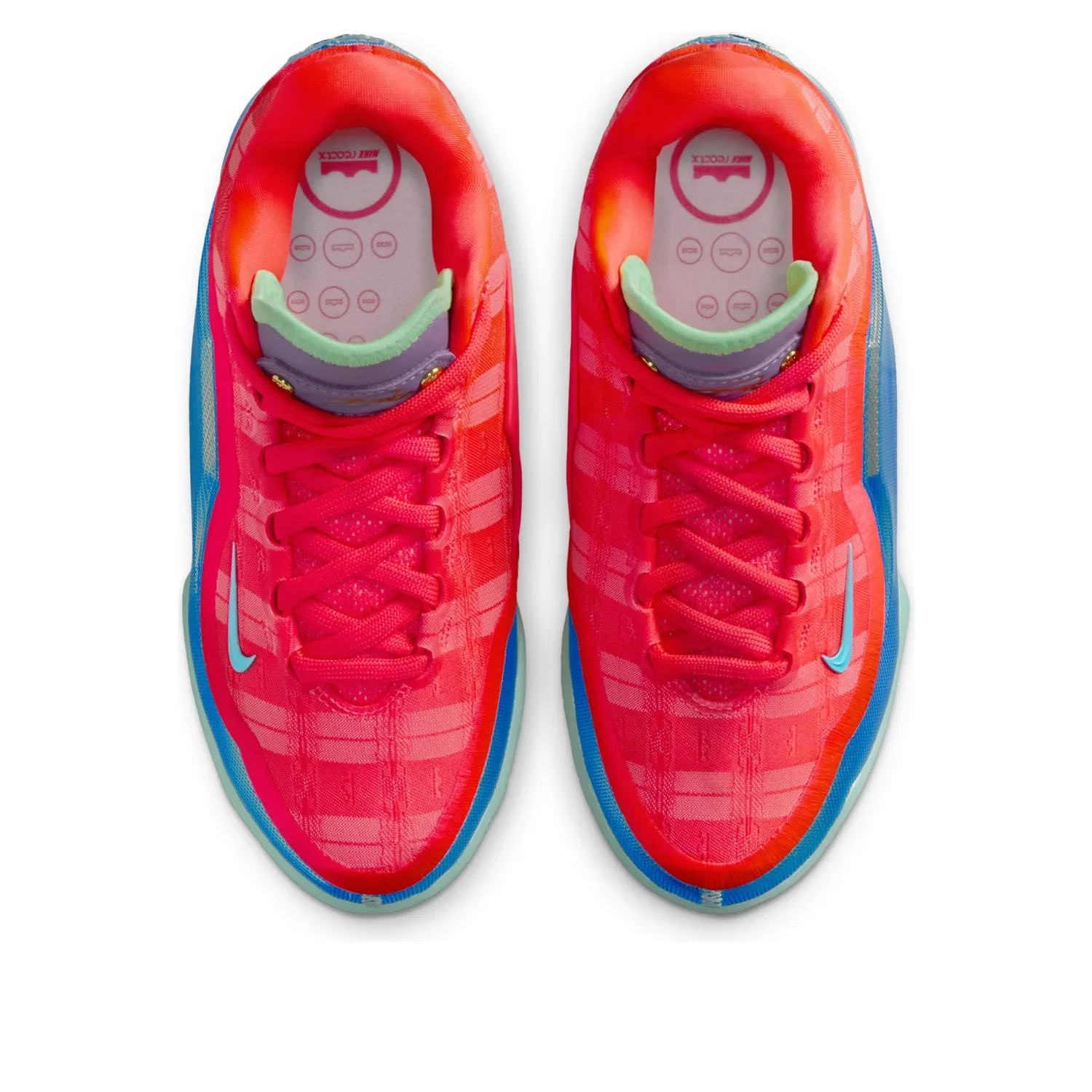 Кроссовки (GS) Nike LeBron 23 'Christmas', красный — фото 2