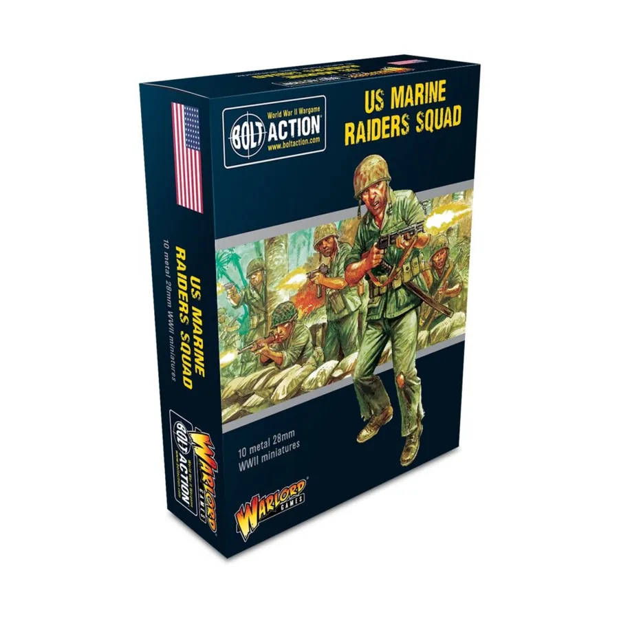 

Отряд Рейдеров, Bolt Action - US Marines (28mm)