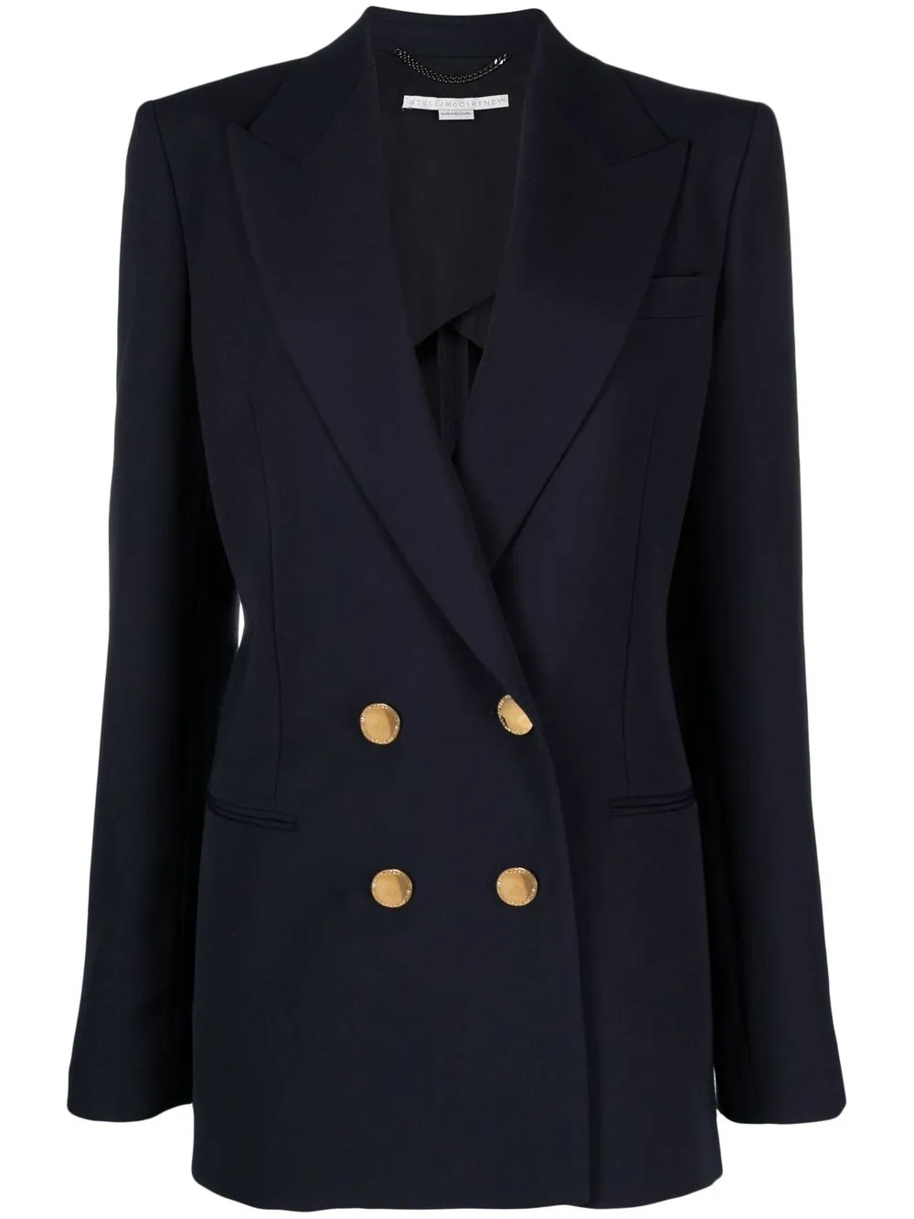 

Двубортный блейзер STELLA MCCARTNEY, синий