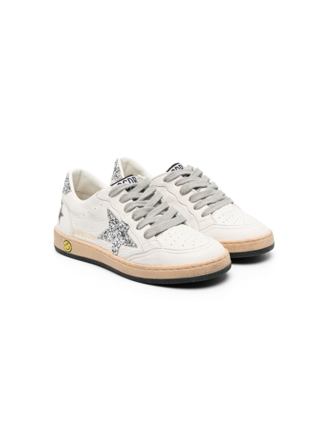 

Golden Goose Kids кеды Ball Star, белый