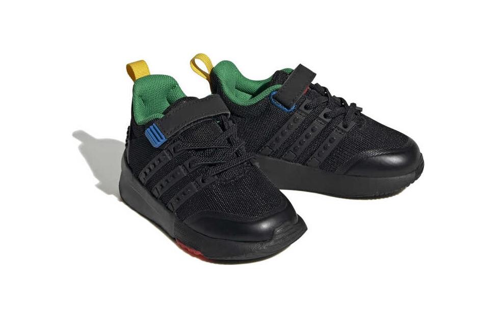 Кроссовки adidas Racer TR21 And Top Strap LEGO Core Black Green TD, черный/зеленый — фото 2