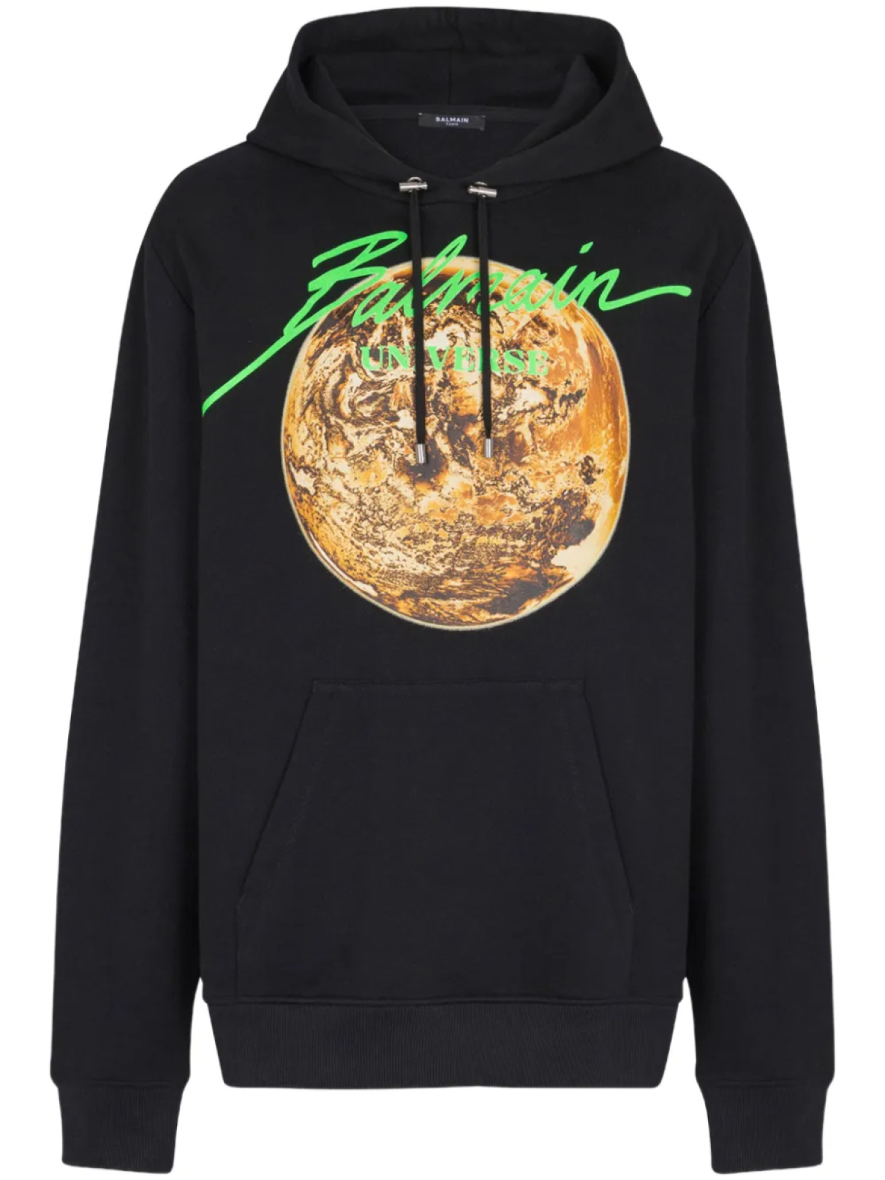 

Balmain худи с принтом Universe & Planet, черный
