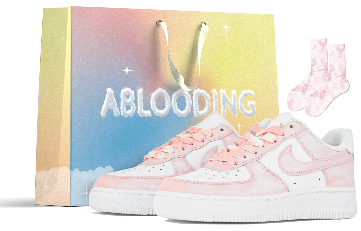 

Женские кроссовки для скейтбординга Nike Air Force 1 Low, розовый