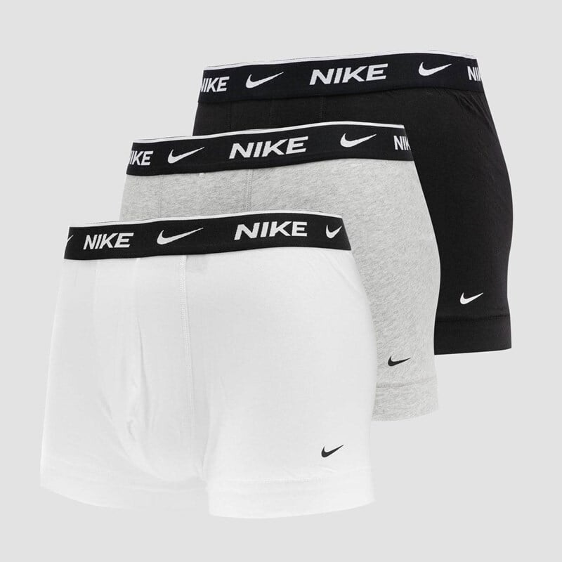 

Боксеры мужские повседневные-боксеры-боксеры, комплект из 3 шт Nike, серый
