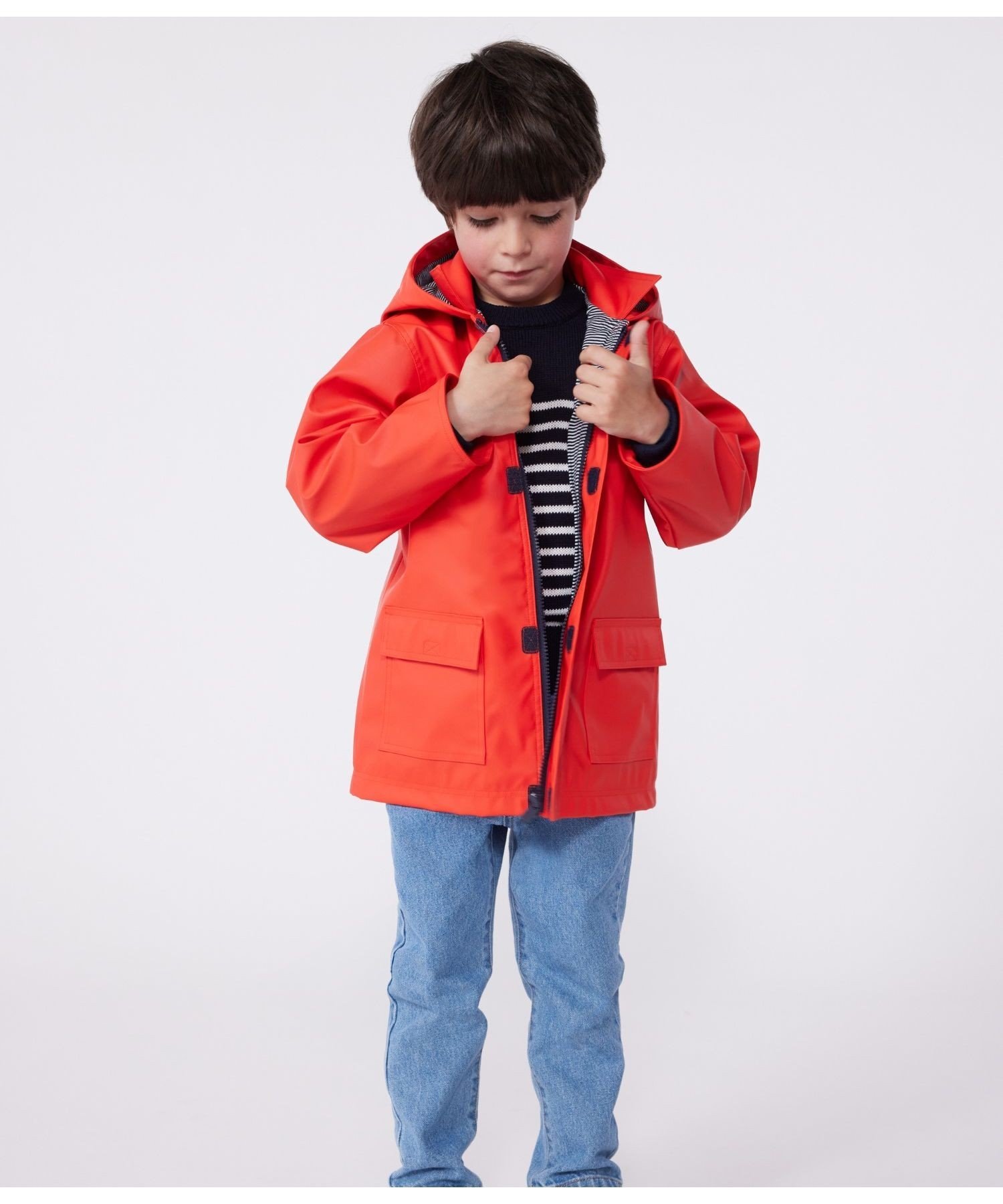 Парка для яхты Petit Bateau, Red — фото 2