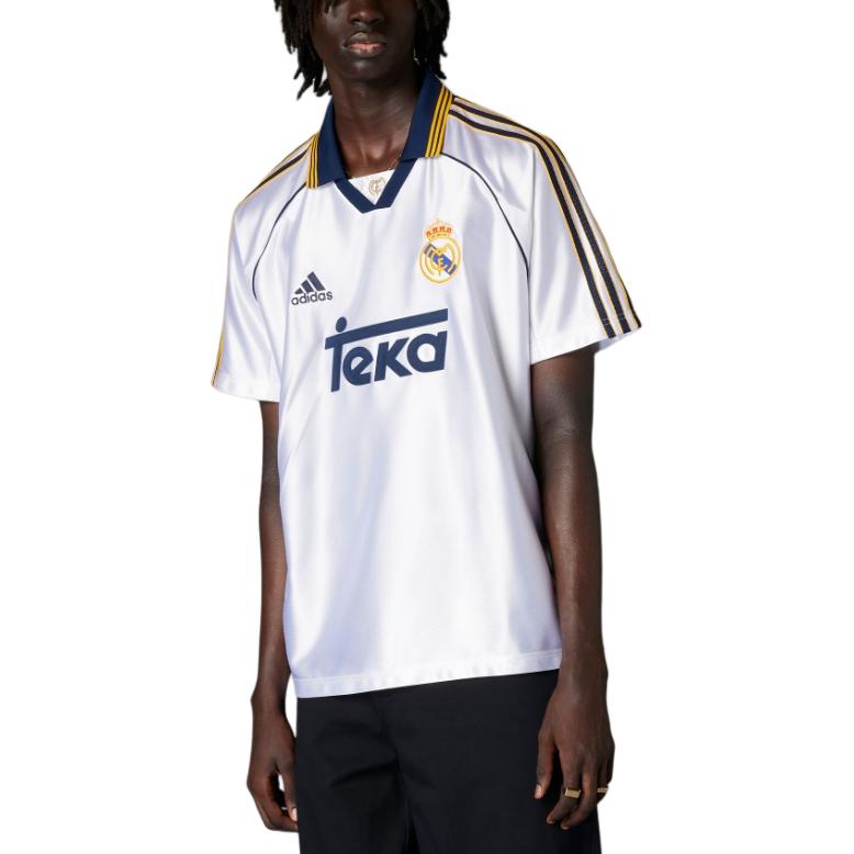 Футболка Real Madrid 99/00 домашняя Adidas, белый — фото 3