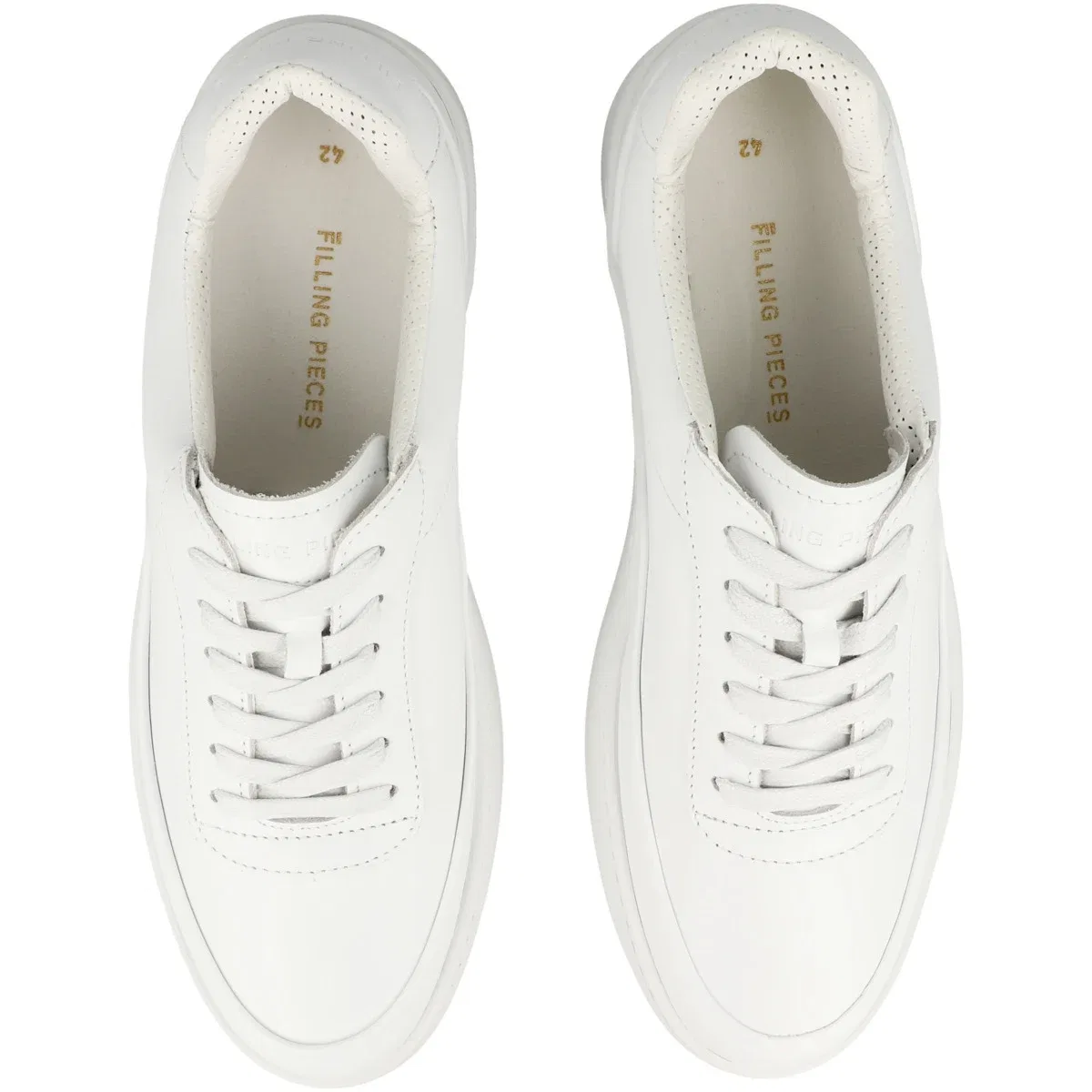 Кроссовки низкие Mondo Seamless Filling Pieces белые — фото 2
