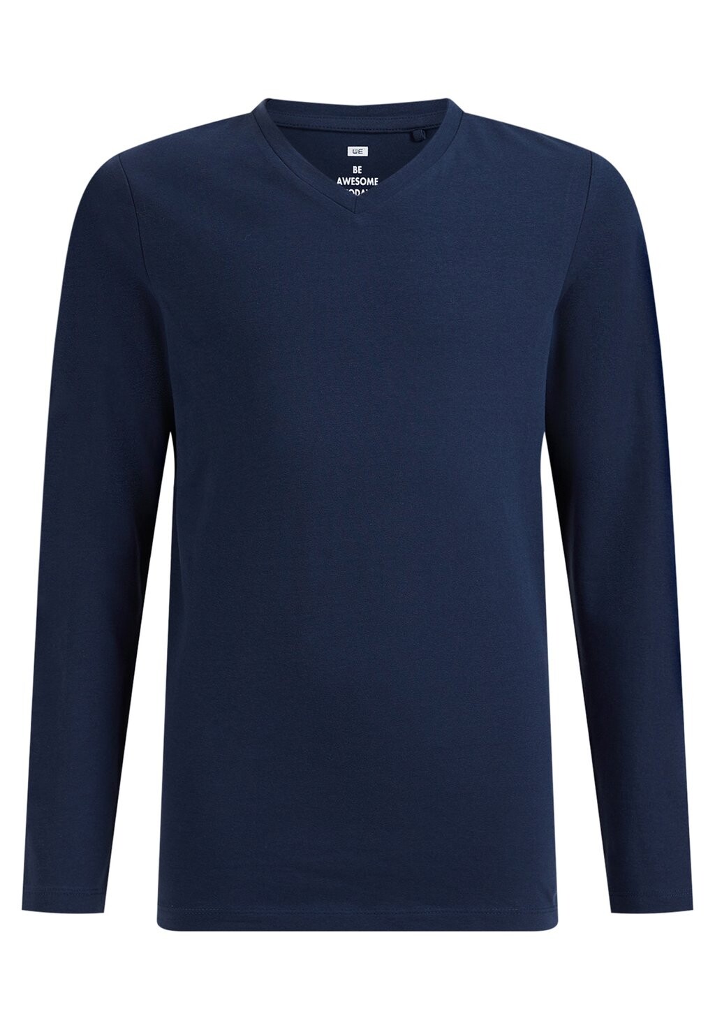 Рубашка с длинным рукавом MET V-HALS WE Fashion, цвет blue — фото 4