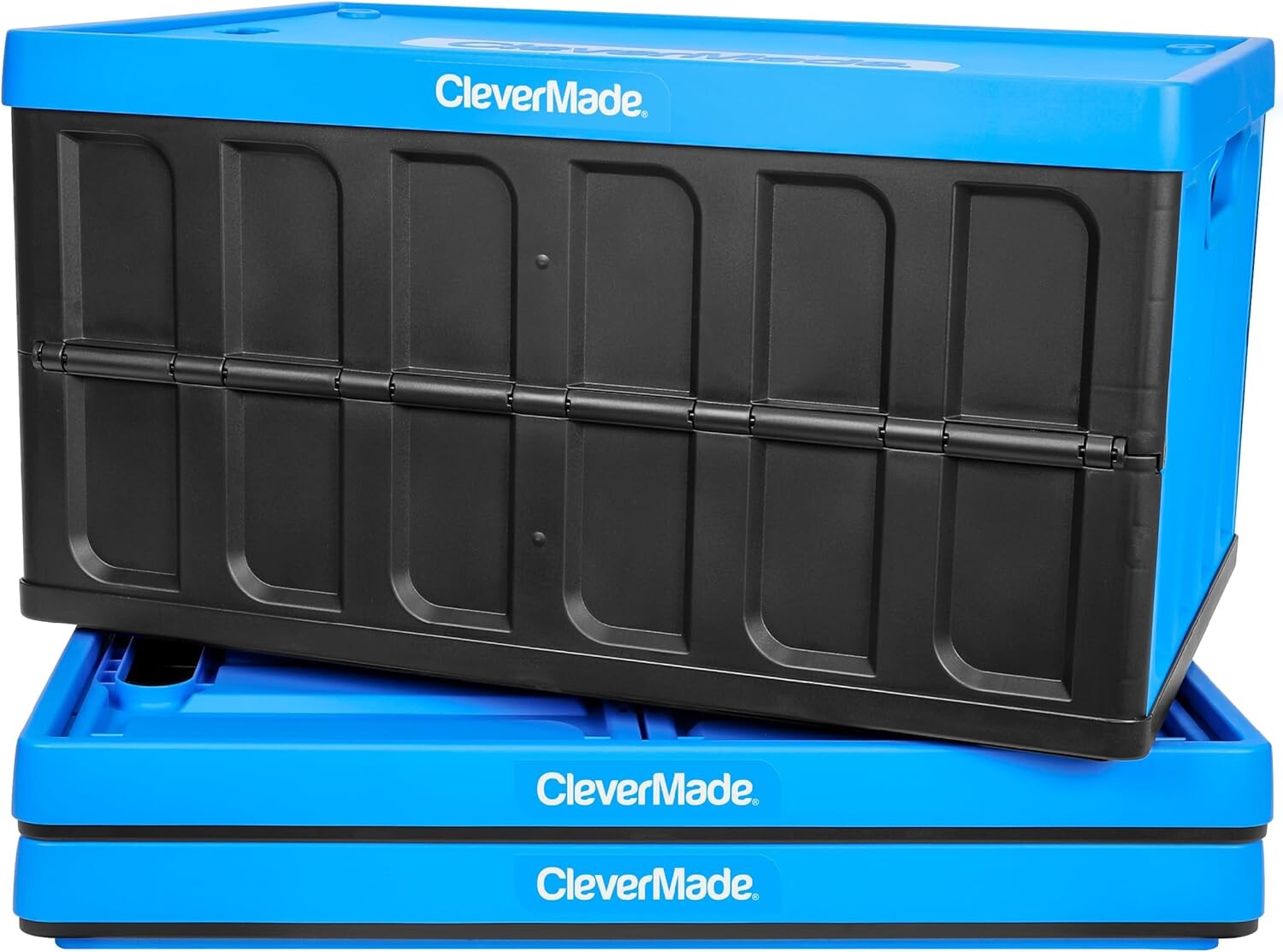 

Складной контейнер для хранения Clever Made (с крышкой) CleverMade, Neptune Blue