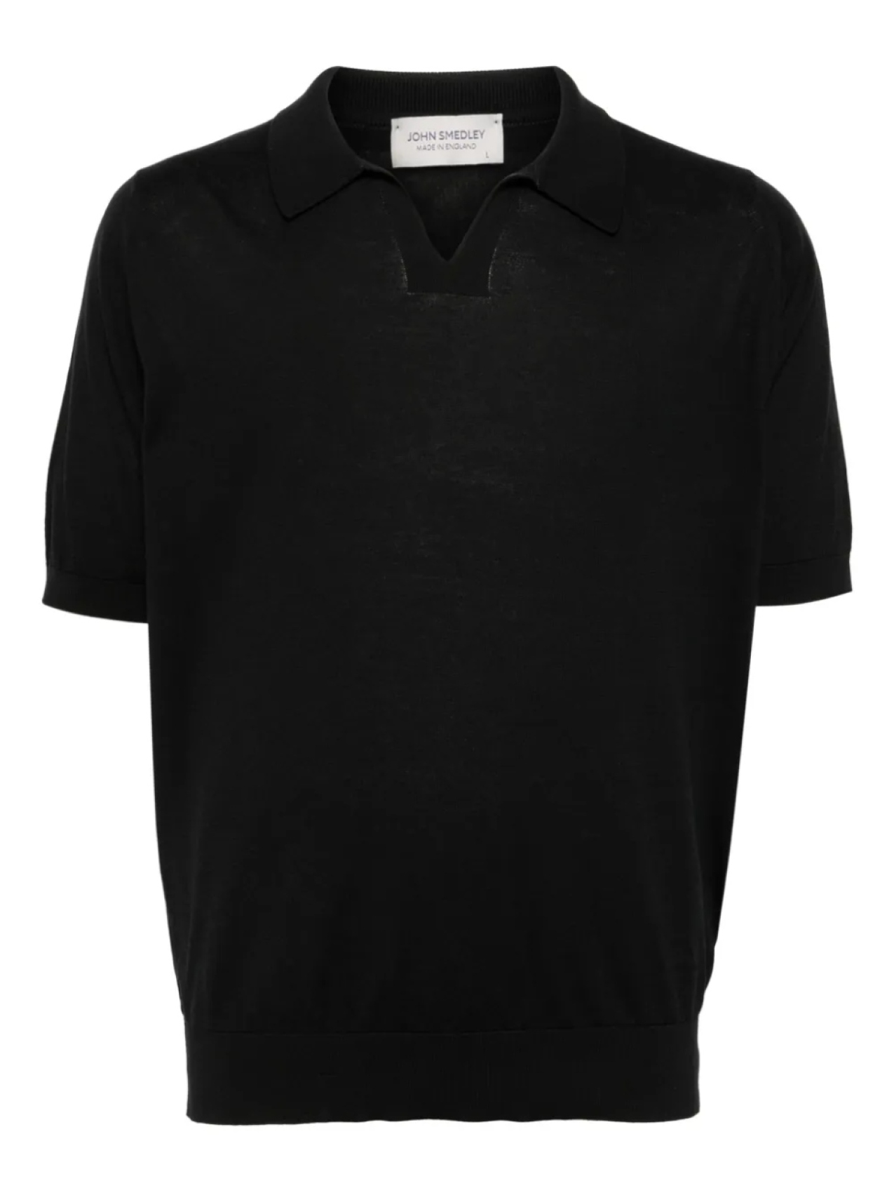 

John Smedley рубашка поло Donnelly, черный