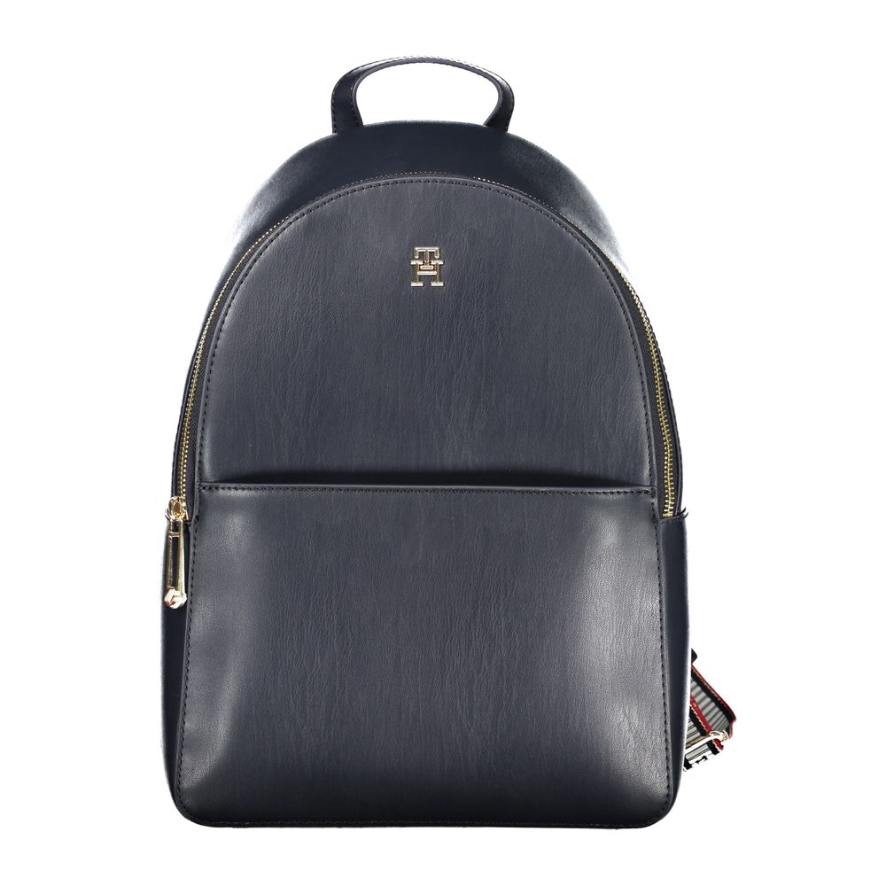 

Синий полиэтиленовый рюкзак Tommy Hilfiger