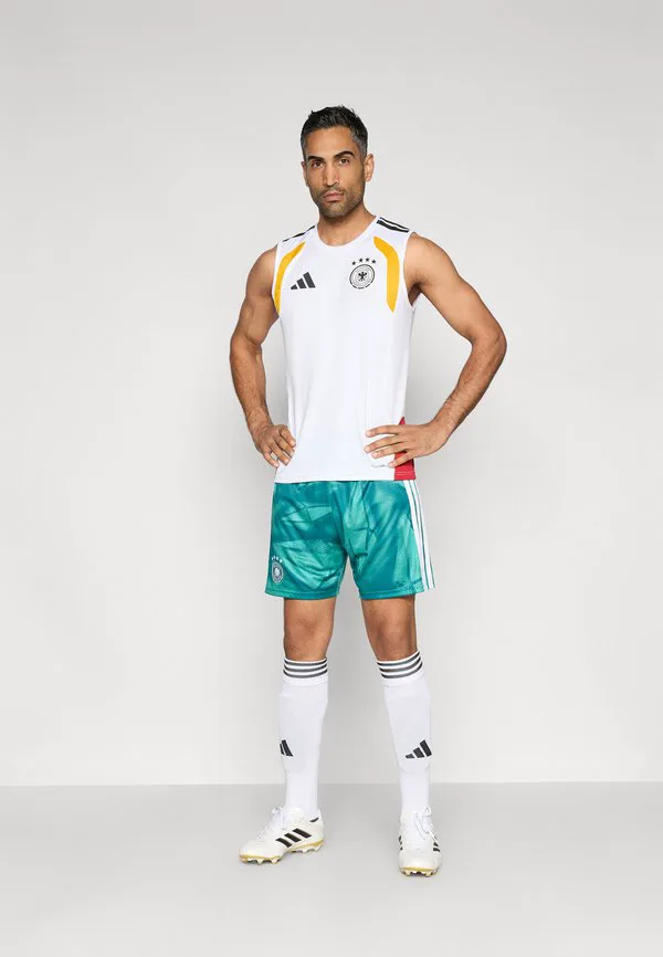 Вратарские шорты сборной германии, домашняя форма №26. Adidas Performance, Active Green — фото 2