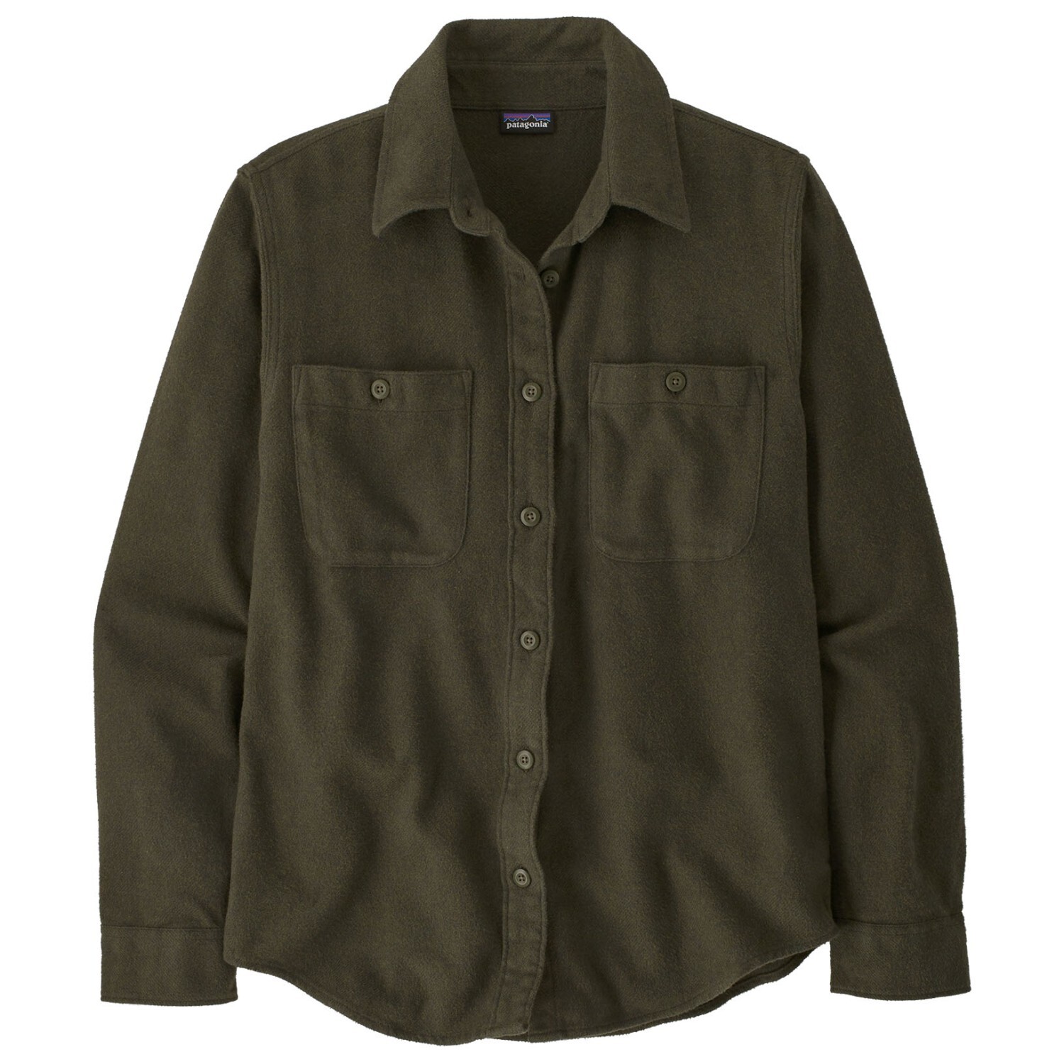 

Рубашка Patagonia Fjord Flannel Shirt, цвет Whole Weave: Pine Needle Green